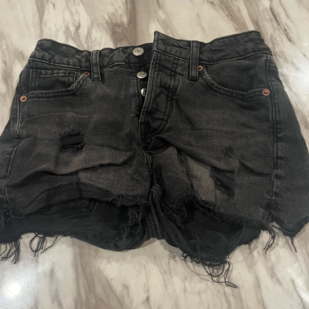 Old Navy Charcoal Jean Shorts